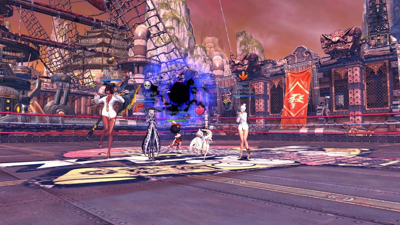 This was the first party of the guild to clear 4-man BSH! c: