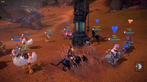 Circling around during Alliance PvP